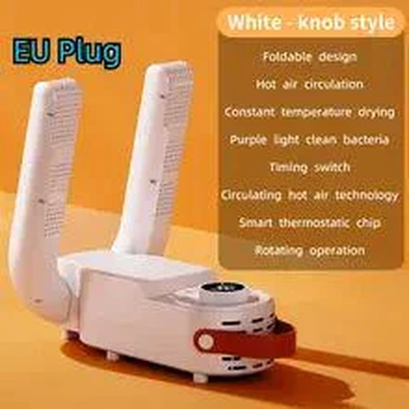 Iawesome New Good Intelligent Shoe Dryer Quick Drying Deodorizing Sterilizing Adjustable Timer Household Shoe Warmer and Heater
