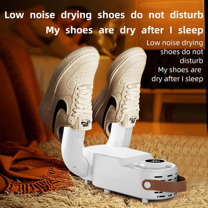 Iawesome New Good Intelligent Shoe Dryer Quick Drying Deodorizing Sterilizing Adjustable Timer Household Shoe Warmer and Heater
